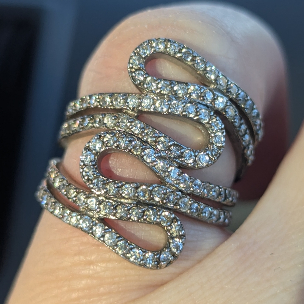 💍 Meander-Ring With CZ